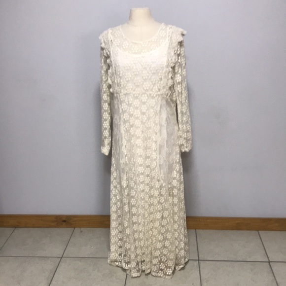 April Cornell Dresses & Skirts - NWT April Cornell Victorian gothic wedding dress L